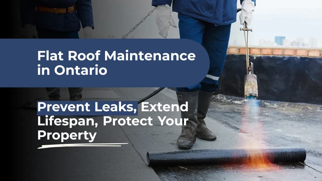 Flat Roof Maintenance Guide for Ontario Property Owners